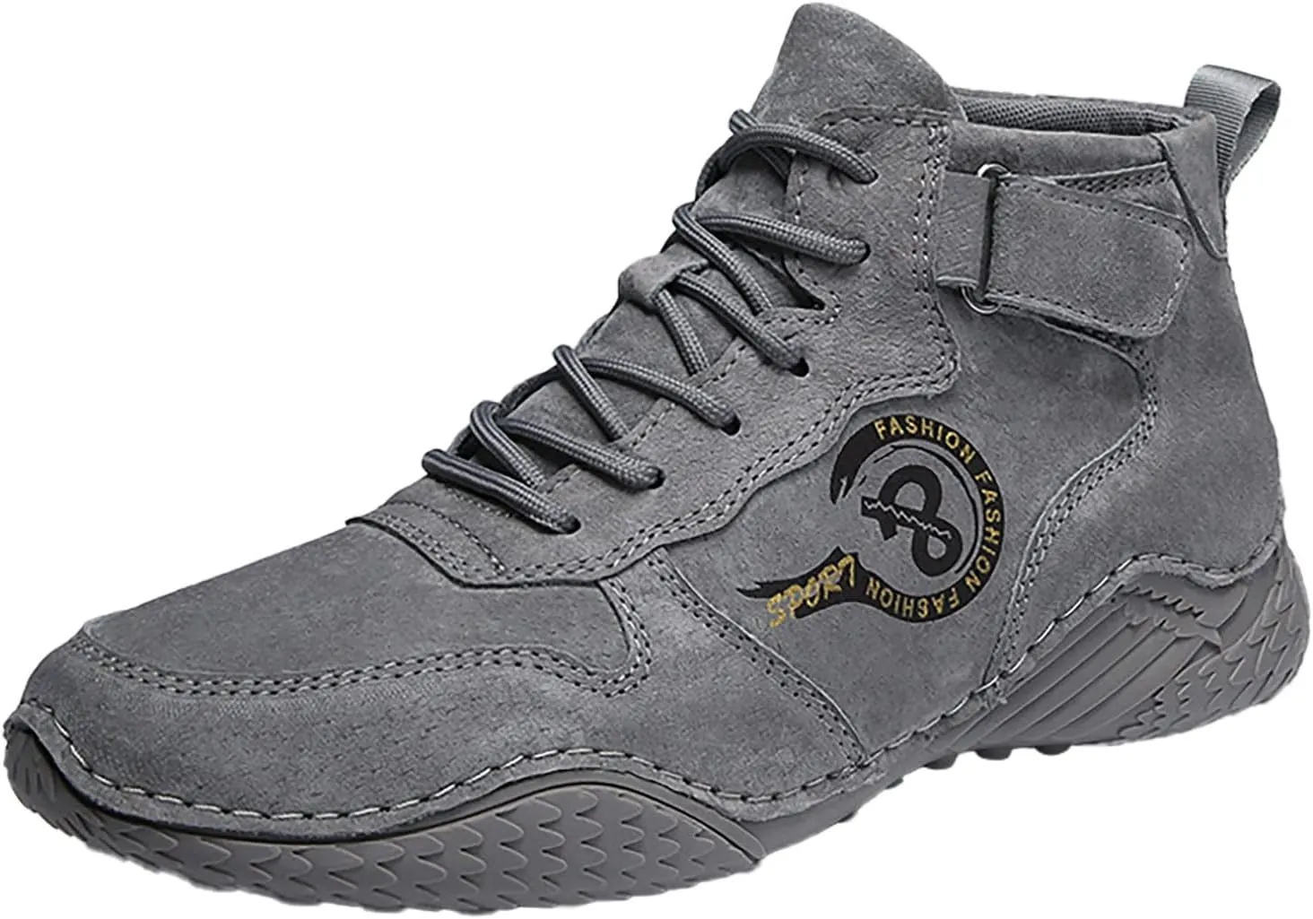 Men's British Large Casual Suede Foreign Trade Lace Up and Hook Loop Sneakers Shoes Men Sneaker