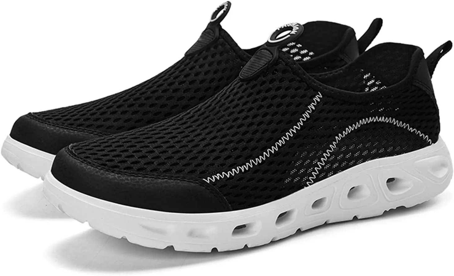 Men's Casual Sneakers Mens Running Shoes Comfortable Tennis Sneakers Walking Slip on Athletic Breathable Sport Shoe