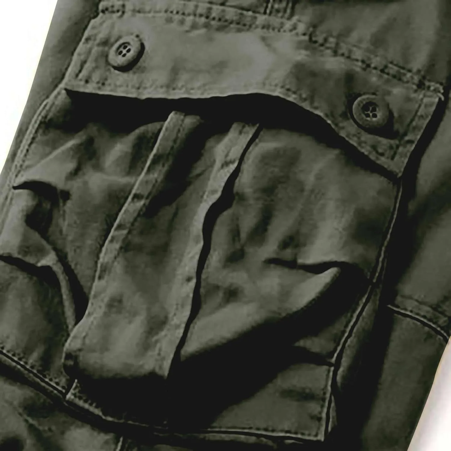 Mens Cotton Athletic Pants Multi Pocket Cargo Pants Men's Casual Pants Outdoor Wear Plus Size Running Jogging Pants