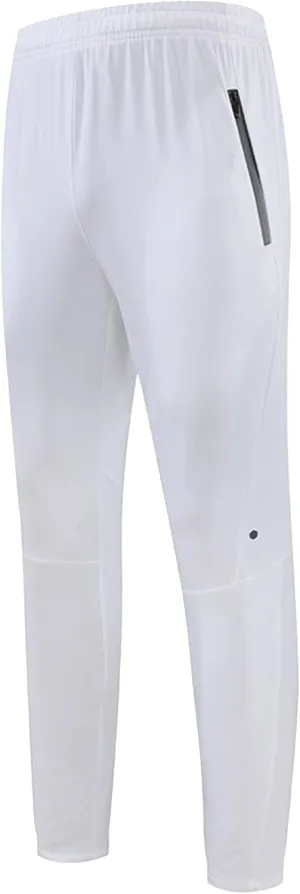 Men's Elastic Waist Stretch Running Athletic Pants Quick Dry Comfort Workout Trousers Casual Solid Outdoor Sweatpants
