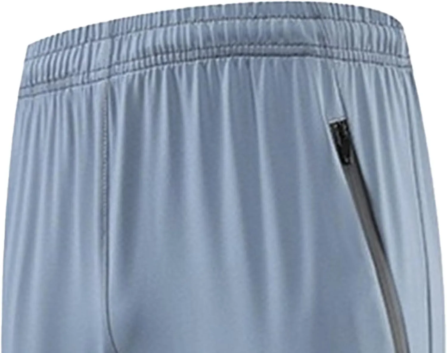 Men's Elastic Waist Stretch Running Athletic Pants Quick Dry Comfort Workout Trousers Casual Solid Outdoor Sweatpants
