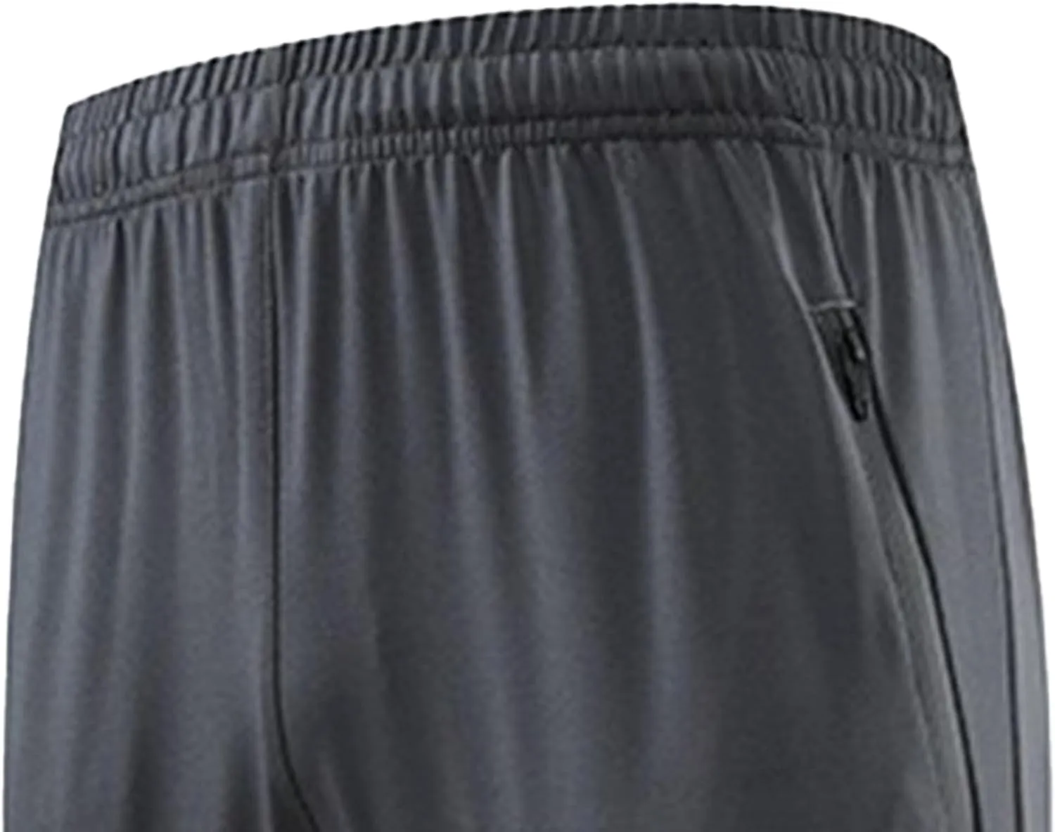 Men's Elastic Waist Stretch Running Athletic Pants Quick Dry Comfort Workout Trousers Casual Solid Outdoor Sweatpants