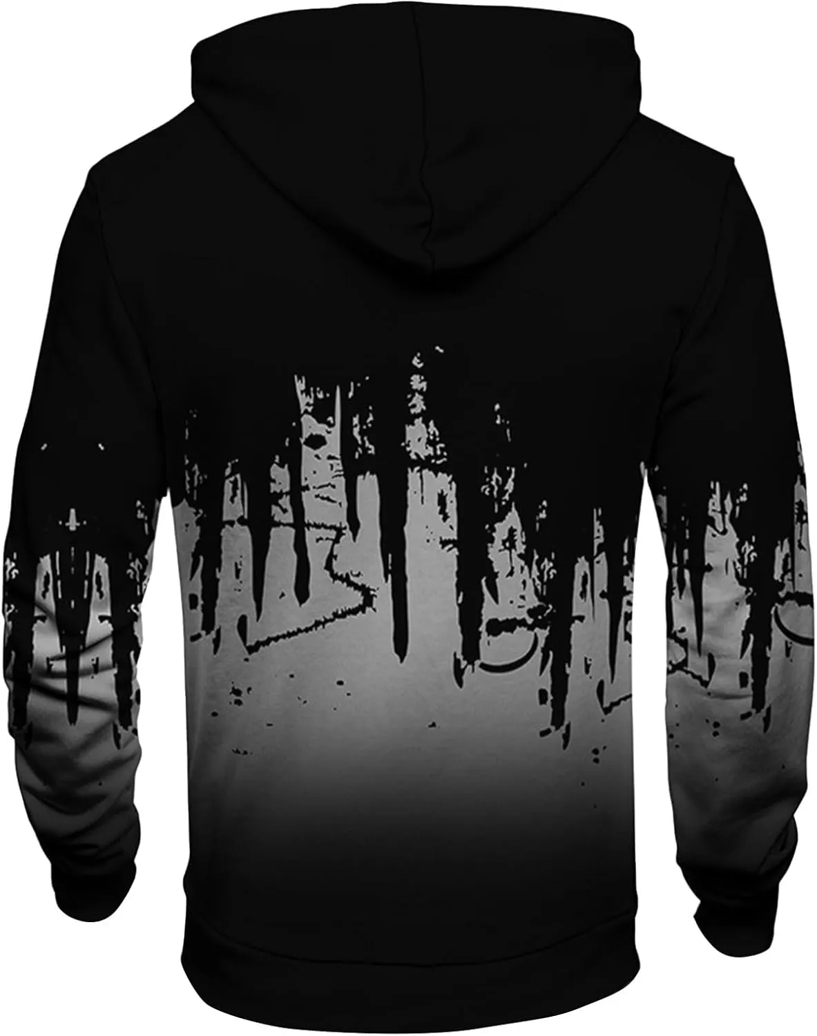 Men's Gym Workout Active Long Sleeve Pullover Lightweight Hoodie Casual Hooded Sweatshirts, M-6XL