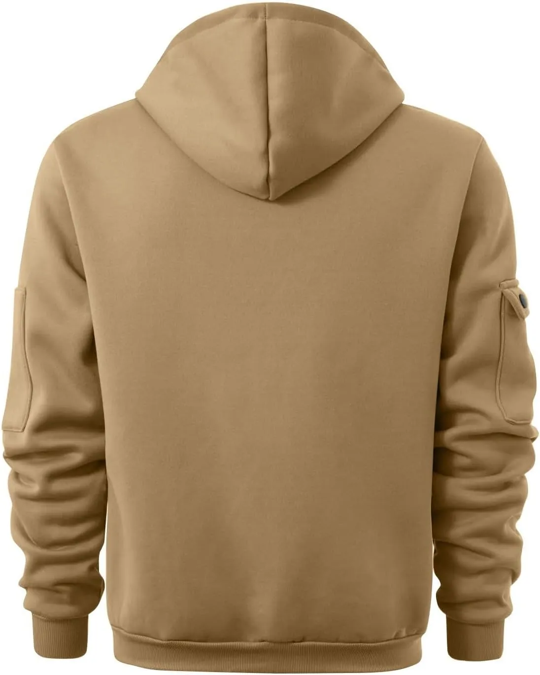 Mens Hoodies Pullover Oversized Long Sleeve Zip up Hooded Sweatshirt Drawstring Casual Jacket Sweater Fall Coat