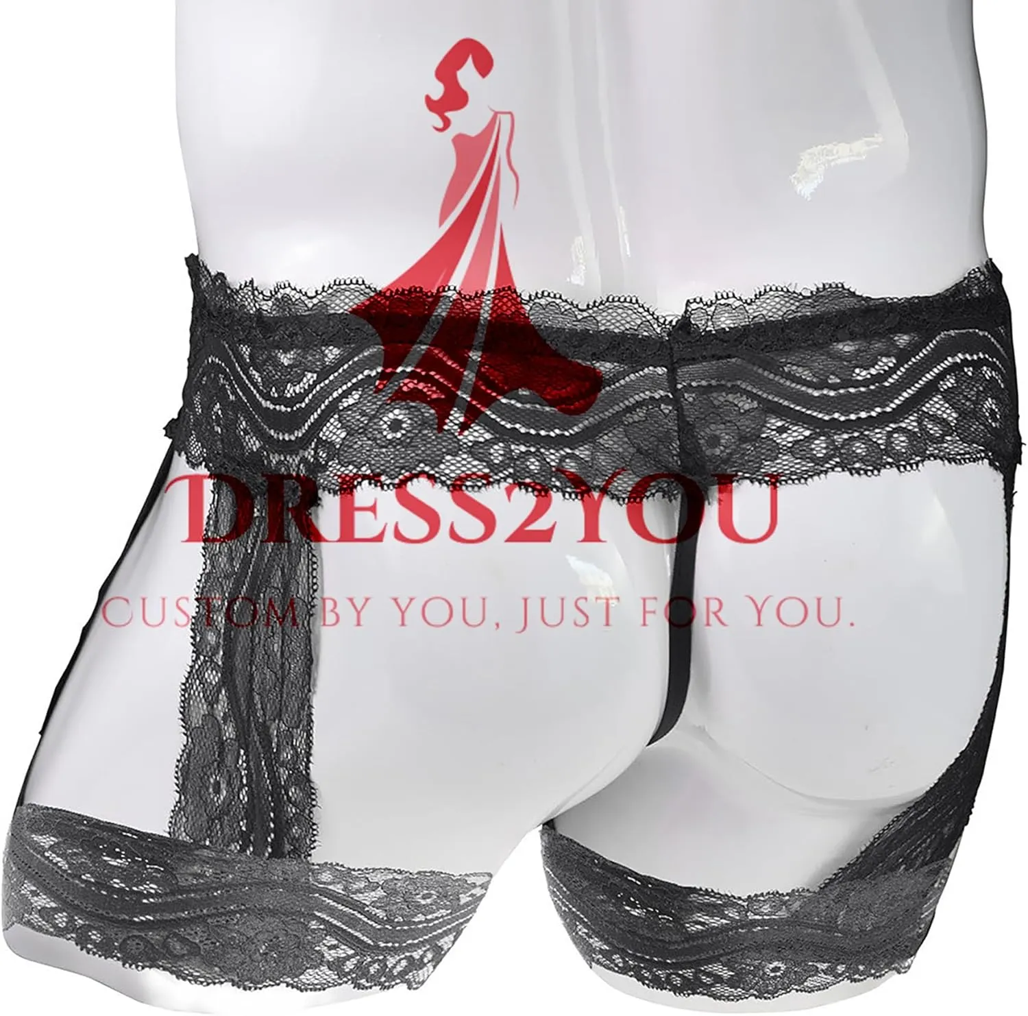 Men's Lace Briefs Low Rise Athletic Summer Breathable Underwear Solid Panties Daily Wear Comfortable Fit Underpants