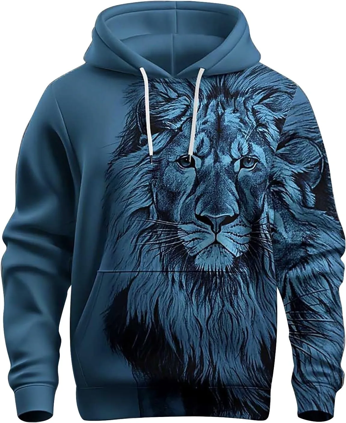 Men's Loose Fit Casual Fashion Button Up Hoodie Casual Soft Top Coat Long Sleeve Sun Hoodie Sun Sun Hoodie Cute