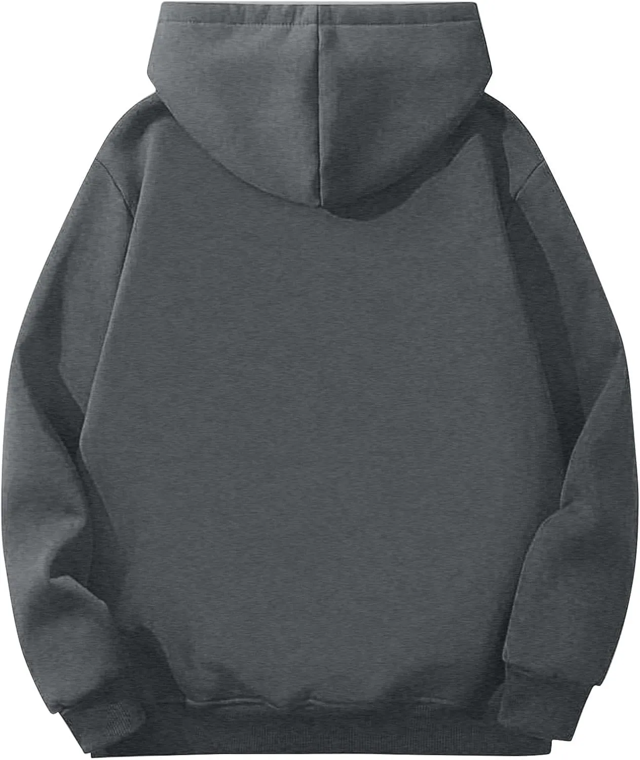 Mens Sherpa Fleece Lined Hoodie Winter Warm Heavyweight Thick Hooded Sweatshirts Kangaroo Pocket Hoodies S-3XL