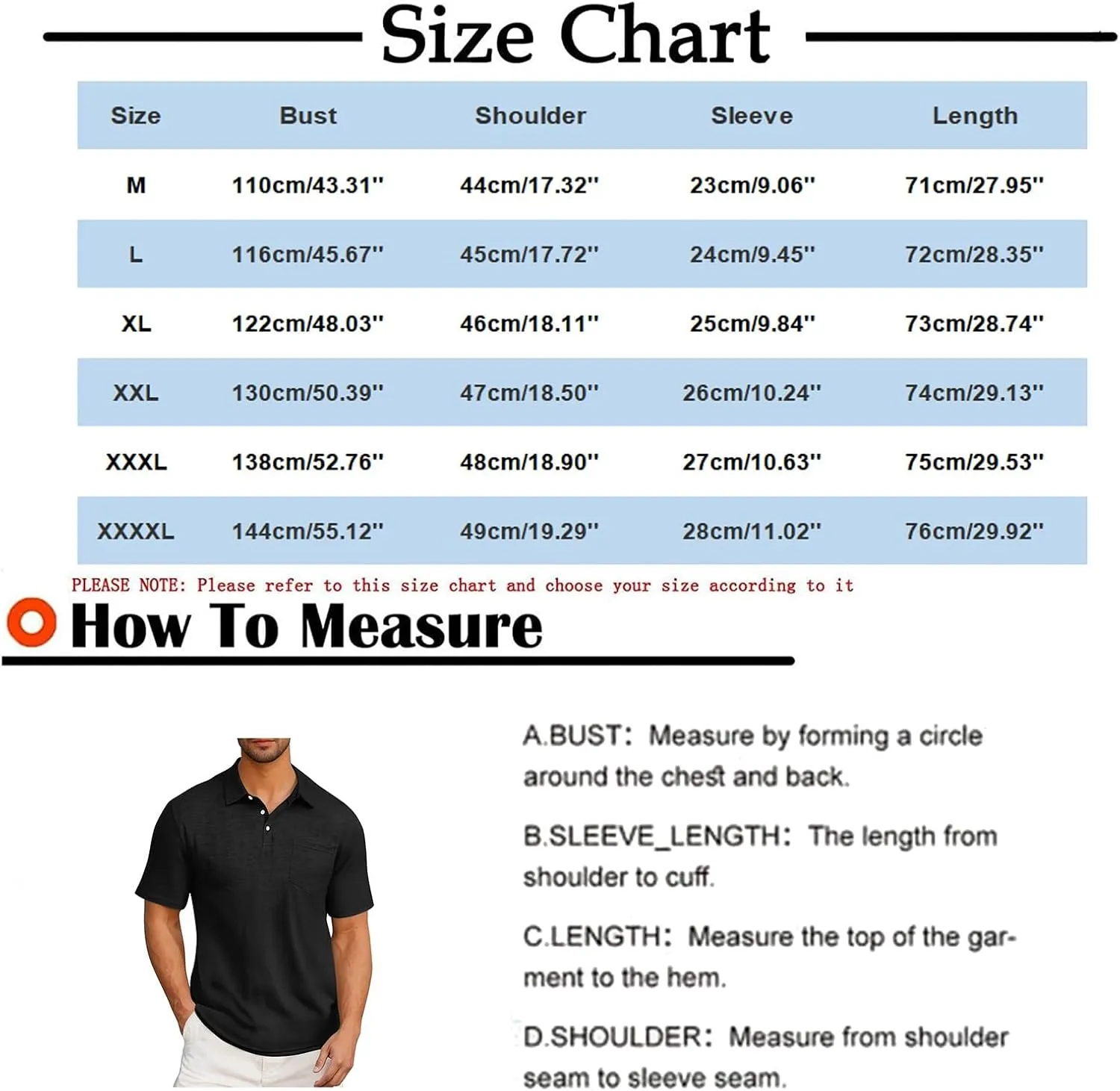 Men's Shirts Big and Tall Casual Cotton Polo Shirts Classic Basic Button T-Shirt Loose Fit Workwear Office Tops