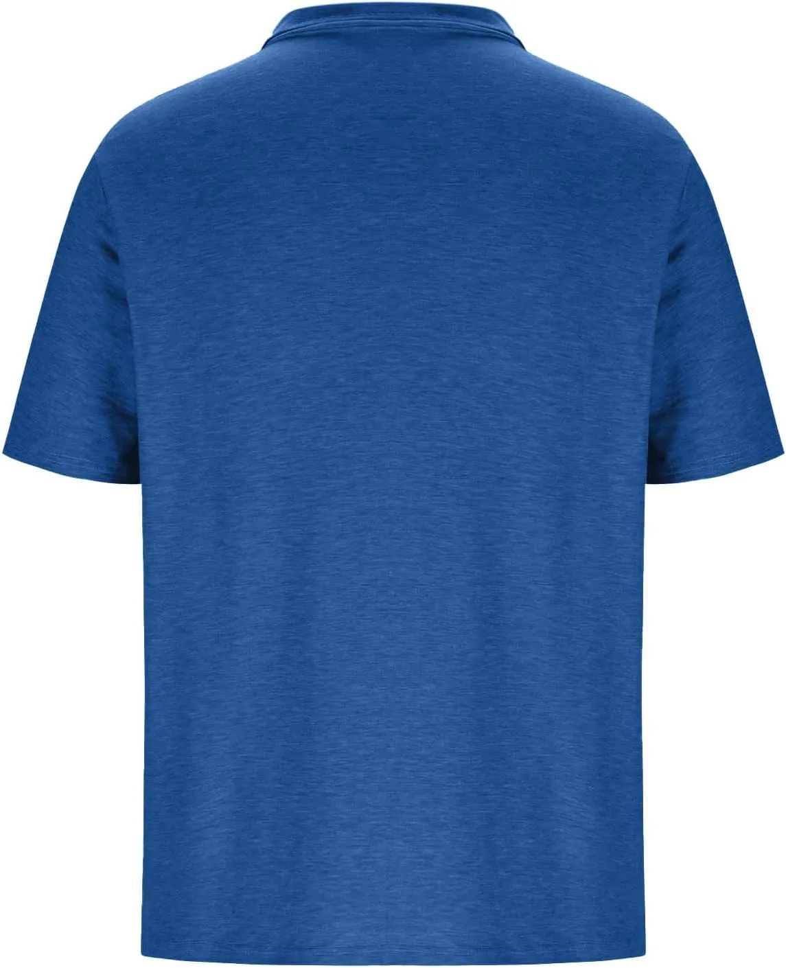 Men's Shirts Big and Tall Casual Cotton Polo Shirts Classic Basic Button T-Shirt Loose Fit Workwear Office Tops