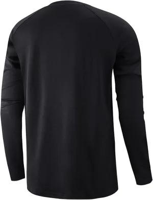Mens Shirts Casual Stylish Long Sleeve Slim Fit Button Down Warm Pullover Sweater Regular Fit Solid Henley Tshirt