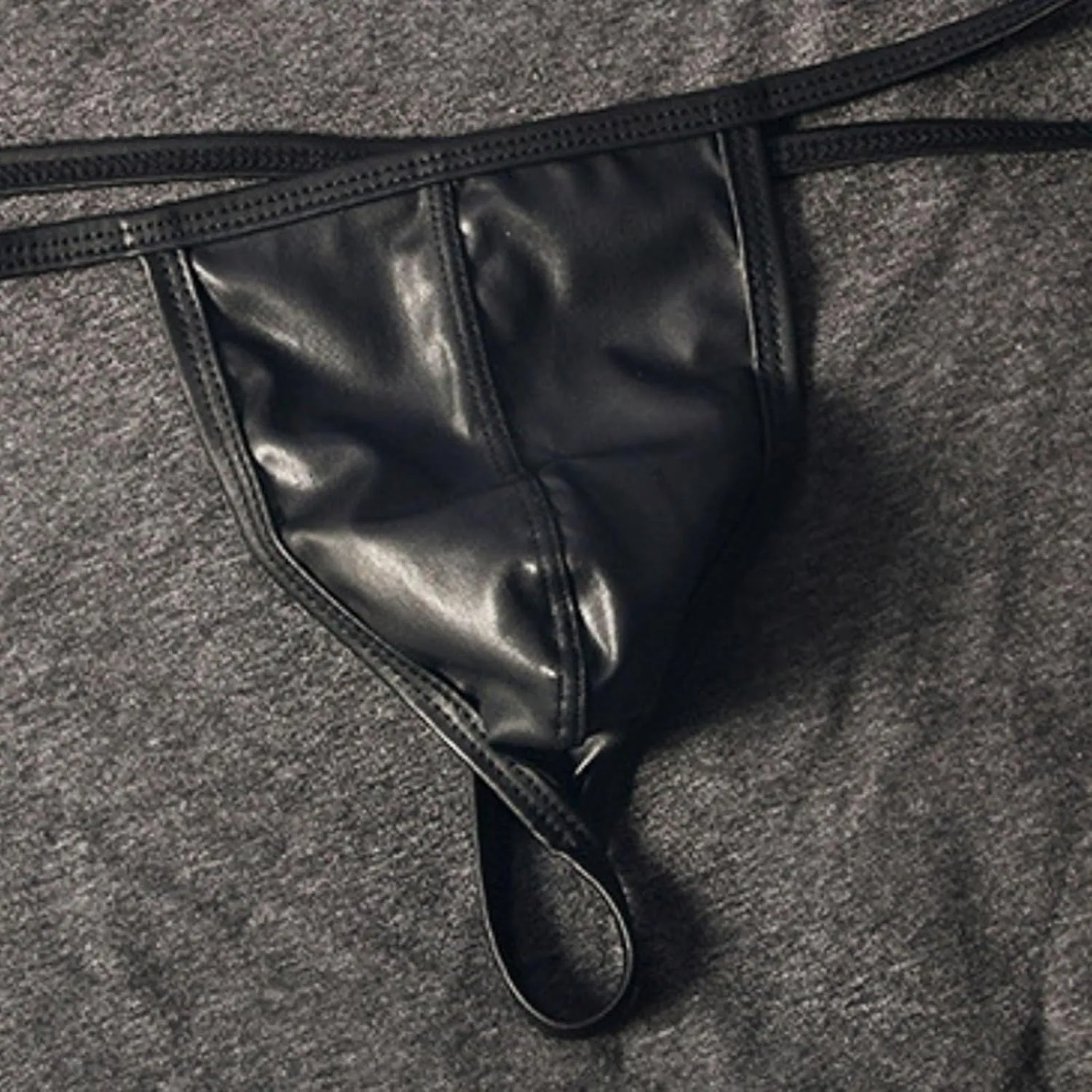 Mens Stretch Briefs Breathable Solid Thong Adult Underwear Low Rise Panties Daily Wear Comfortable Fit Underpants
