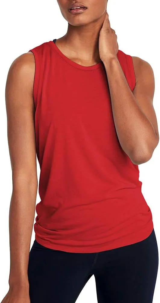 Mippo Workout Tops for Women Open Back Shirts Yoga Athletic Tops Running Muscle Tank Tops