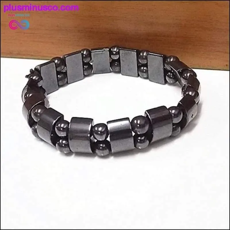 Natural Tiger Eye Hematite Men Bracelets Set Magnetic Health