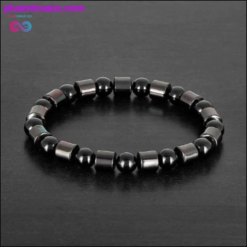 Natural Tiger Eye Hematite Men Bracelets Set Magnetic Health