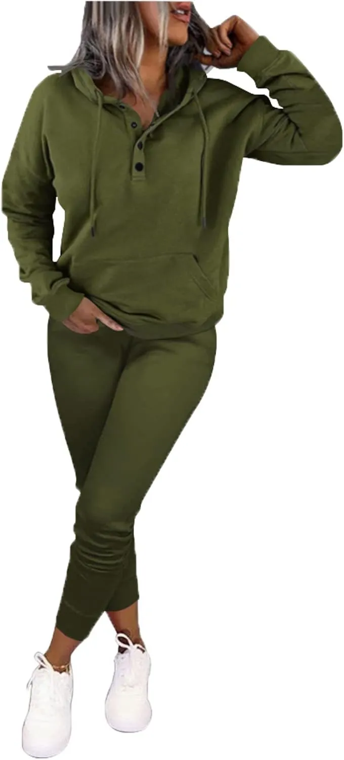 Nimsruc Two Piece Outfits For Women Jogging Suits Casual Sweatsuits Jogger