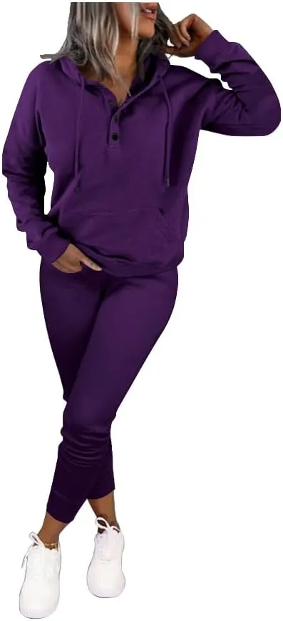 Nimsruc Two Piece Outfits For Women Jogging Suits Casual Sweatsuits Jogger