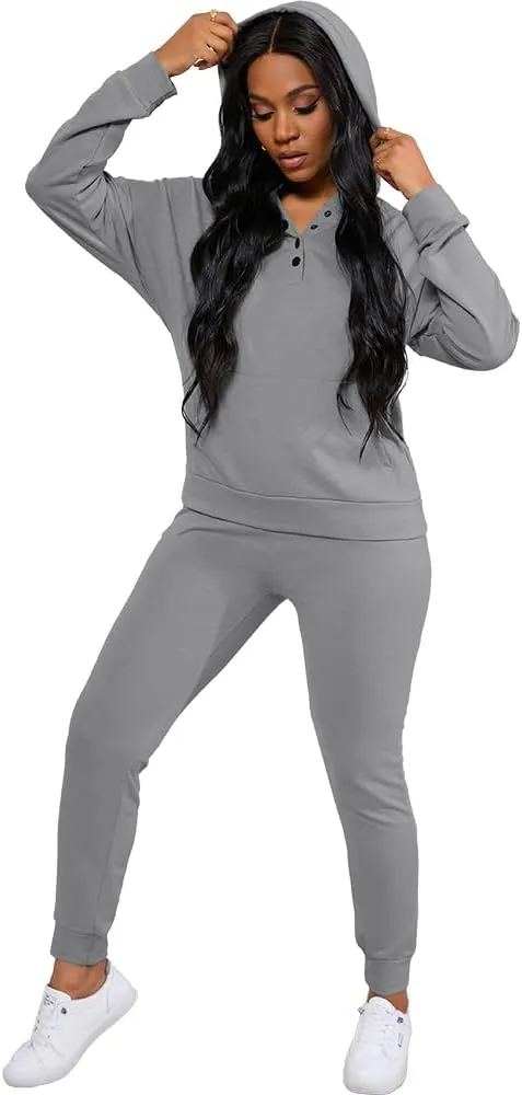 Nimsruc Two Piece Outfits For Women Jogging Suits Casual Sweatsuits Jogger