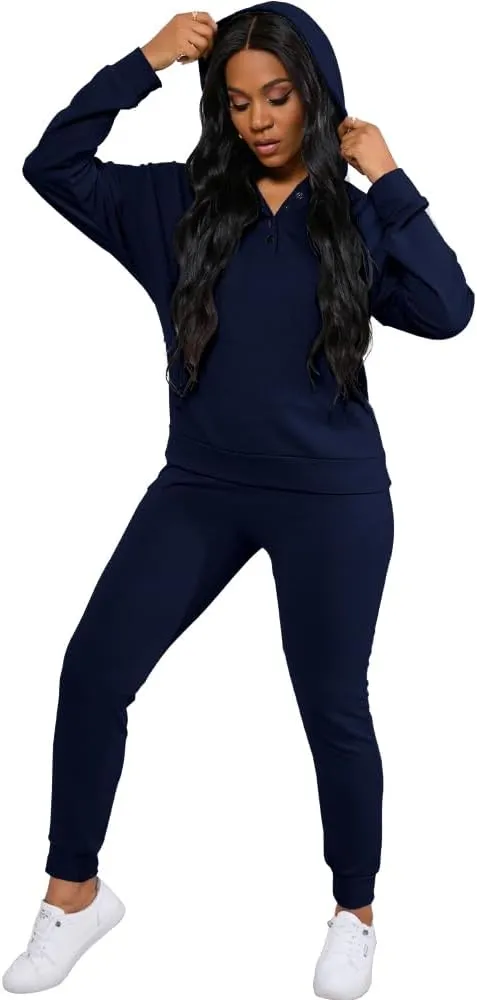 Nimsruc Two Piece Outfits For Women Jogging Suits Casual Sweatsuits Jogger