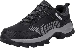 Non Slip Work Shoes for Men Walking Sneakers Comfortable Leather Casual Athletic Tennis Shoes Sneaker Men