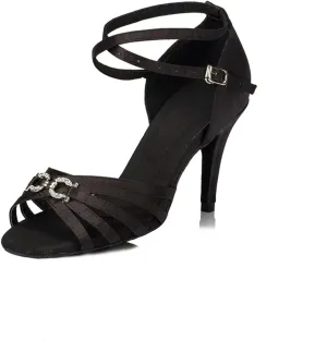 Open Toe Dance Shoes for Women's Ballroom Party Bridal Wedding Performence Dance Sandals