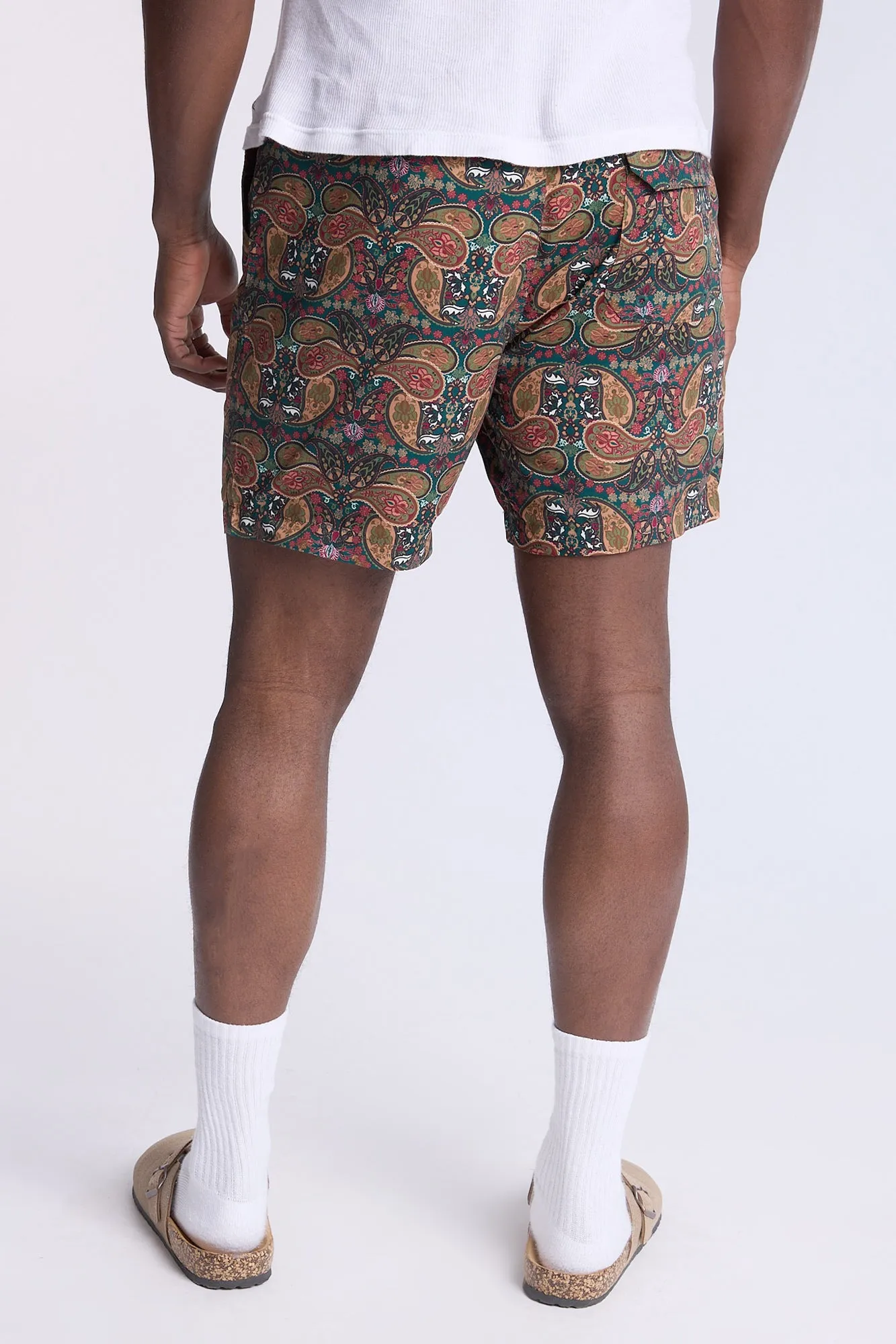 Paisley 7" Swim Shorts
