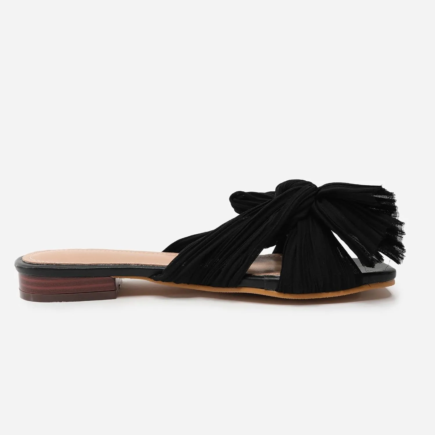 peqiut Orthopedic Sandals for Women Slip On Flat Bowknot Womens Sandals Comfortable Summer Holiday Dressy Sandals Women