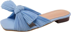 peqiut Orthopedic Sandals for Women Slip On Flat Bowknot Womens Sandals Comfortable Summer Holiday Dressy Sandals Women