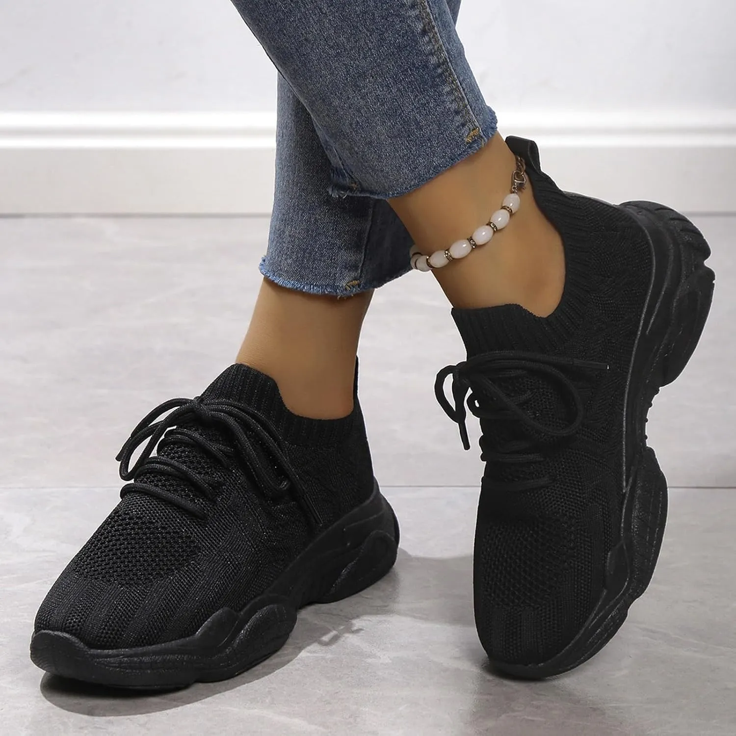 Platform Sneakers for Women Fashion Tenis Antideslizantes para Mujer High Top Basketball Shoes for Women Size 8 Womens Sneakers Size 6 Slip Ons Women's Everyday Shoes