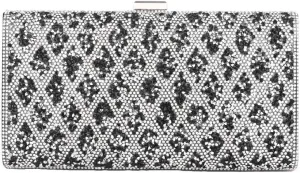 Sither Rhinestone Handbag Purses for Women Evening Handbag Purses Crystal Clutch Purses Medium Sparkly Clutches Shoulder Chain Bags for Party Prom Christmas Gift (black)