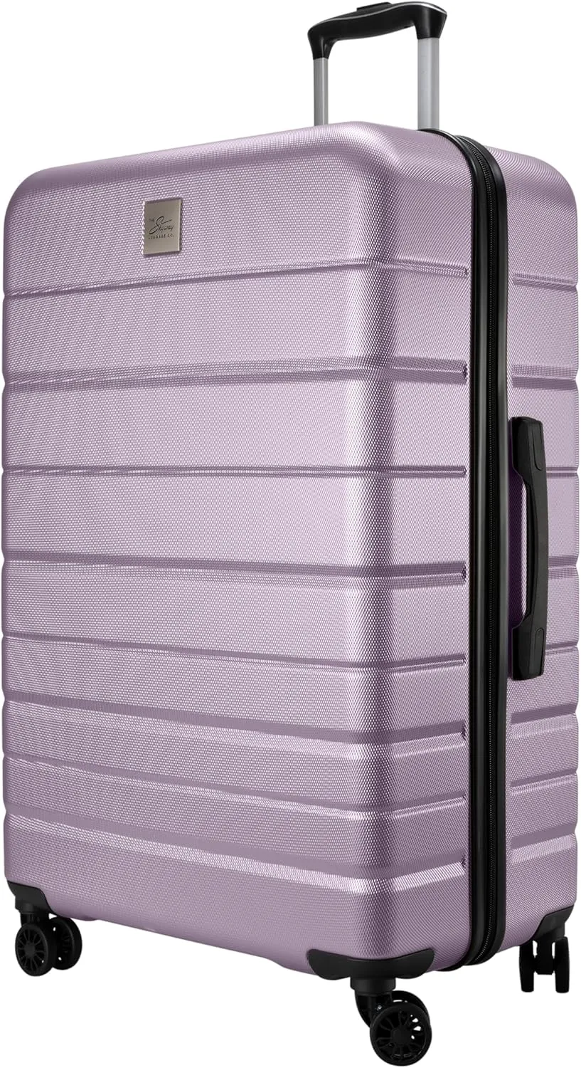 Skyway Epic 2.0 Hardside Lightweight and Durable ABS Shell Luggage, Spacious with Dual Spinning Wheels, Comfort Grip and Expandable, Men and Women