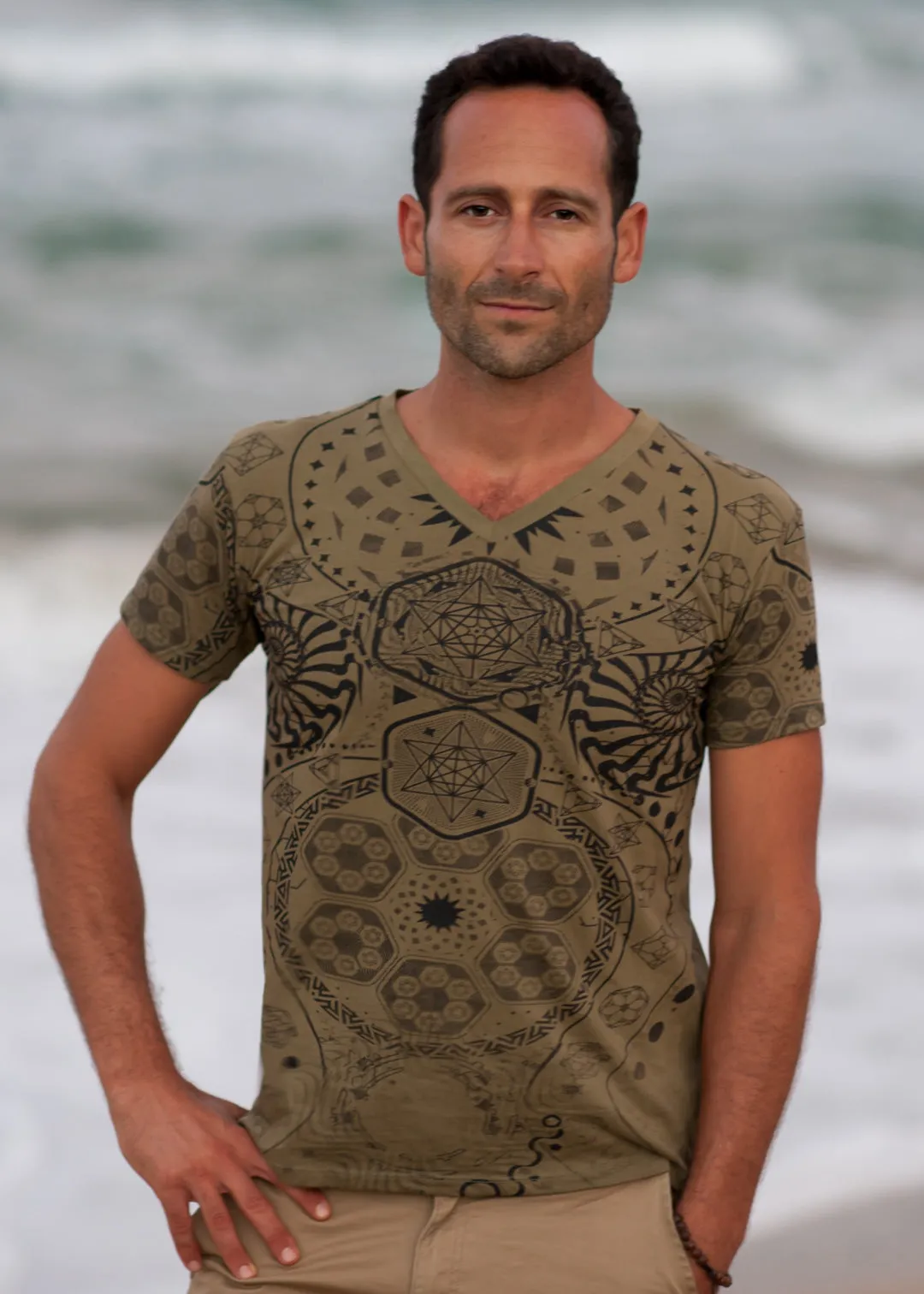 Somnio8    V-Neck T Shirt