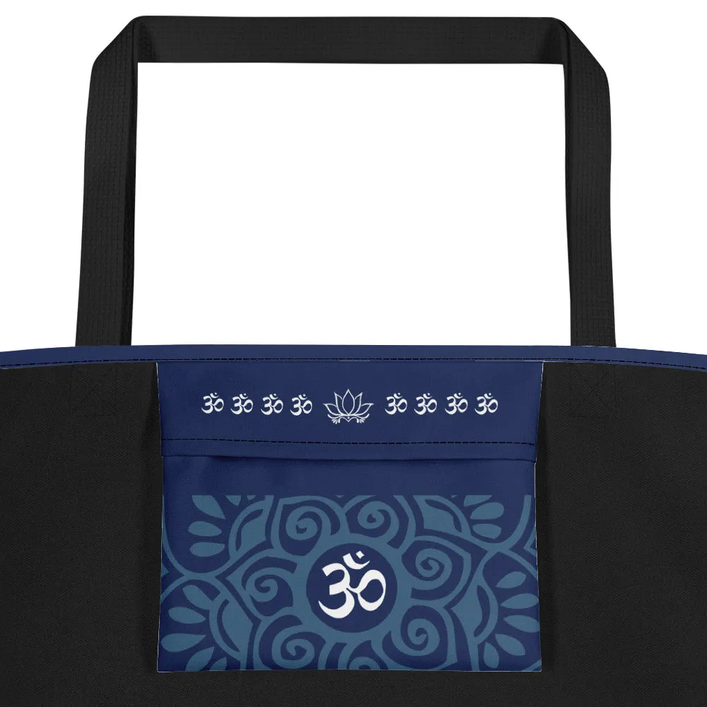 Sri Ganesha Yoga Beach Bag