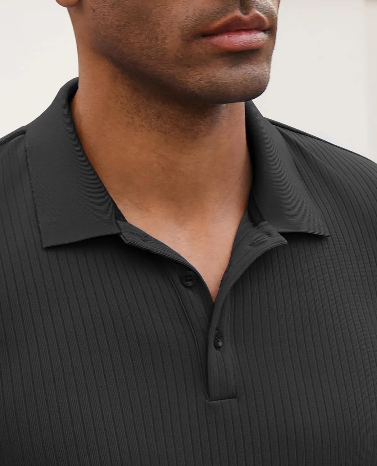 Stretch Polo Shirts for Men Short Sleeve Golf Polo Shirts Slim Polo T-Shirts for Men Golf Shirts Tennis Polo