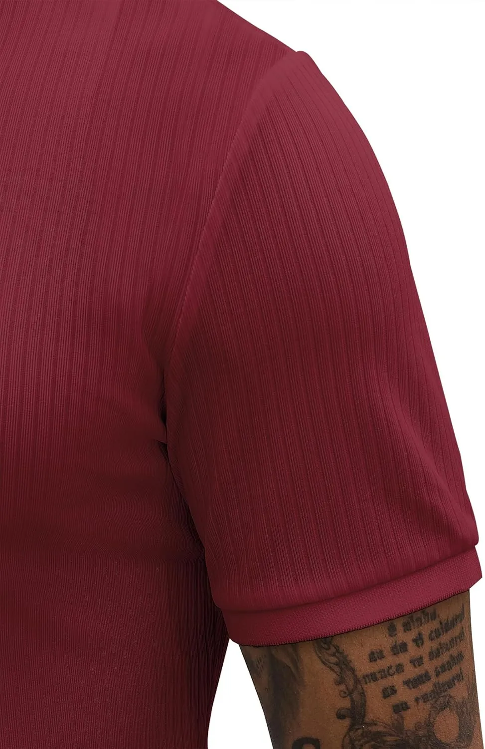 Stretch Polo Shirts for Men Short Sleeve Golf Polo Shirts Slim Polo T-Shirts for Men Golf Shirts Tennis Polo