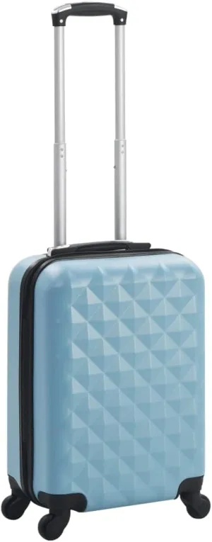 Stylish Blue Hardcase Trolley for Travel, Lightweight and Durable, Business or Leisure Trips