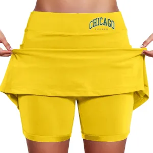 Tennis Skirts for Women with Shorts Casual Workout A Line Athletic Golf Skort High Waist Running Skorts with Pockets