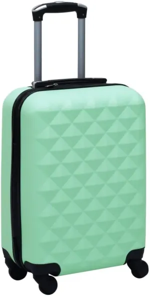 Travel Companion Hardcase Trolley for Stress-Free Journeys, Lightweight and Durable Mint ABS, Business or Holiday Trips