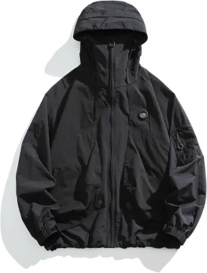 UPF50  Waterproof Windproof Sun Hoodie - Unisex Outdoor Jacket with Perfect for Hiking, Cycling & Urban