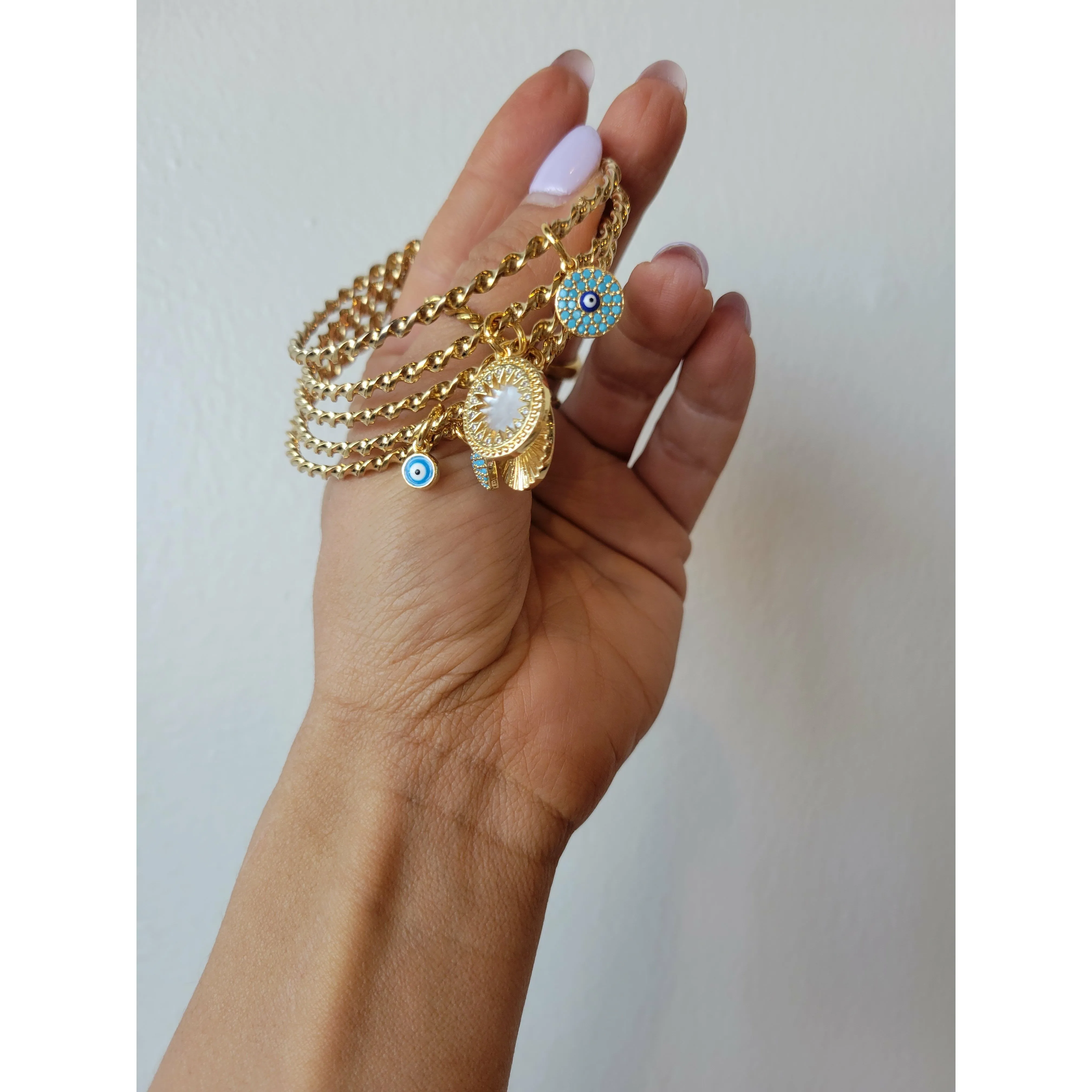 Vintage twist santorini bangle