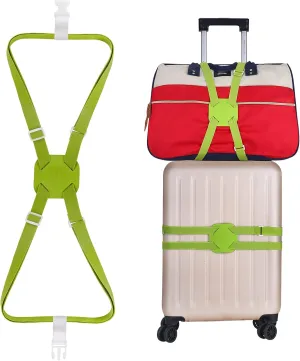 VVILL Bag Bungee, Luggage Straps Suitcase Adjustable Belt - Lightweight and Durable Travel Bag Accessories