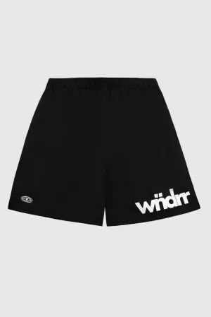 WNDRR ACCENT SWIM SHORT - BLACK