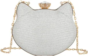 Women Evening Bag Clutch Tote Chain Shoulder Handbag Purse