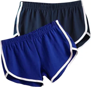 Women Swim Shorts Women's Yoga Sports Summer Shorts Yoga Shorts Exercise Running Fitness Shorts 2pc Swim Shorts