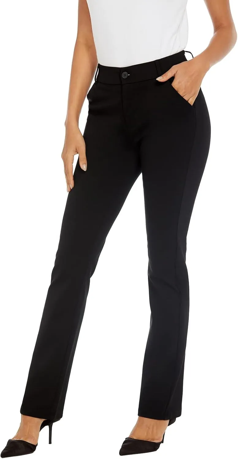 Women's Ease into Comfort Barely Bootcut Stretch Dress Pants