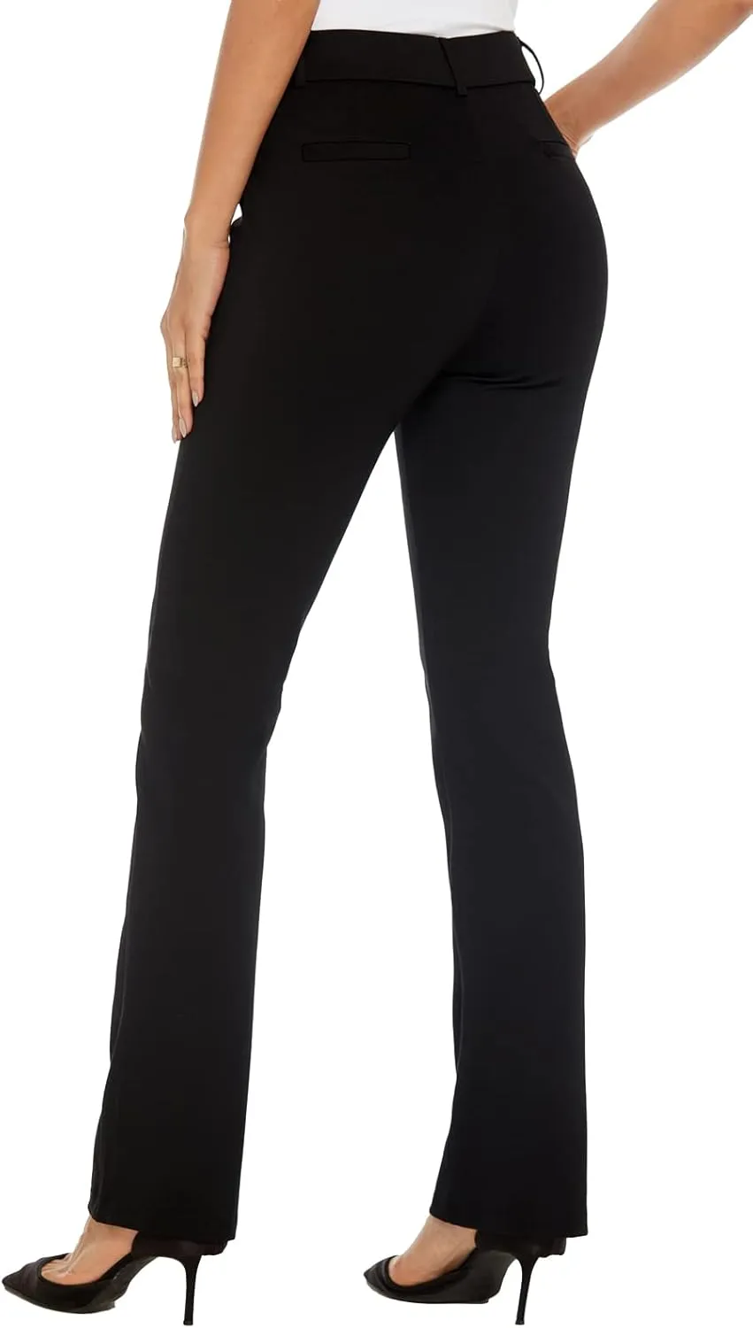 Women's Ease into Comfort Barely Bootcut Stretch Dress Pants