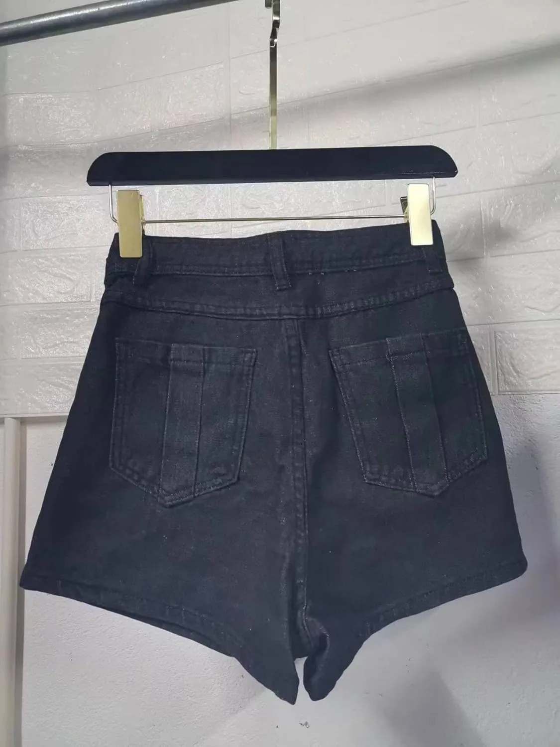 Women's High Waisted Denim Shorts, A-Line Wide Leg Pants, Slim Fit Skirt Shorts