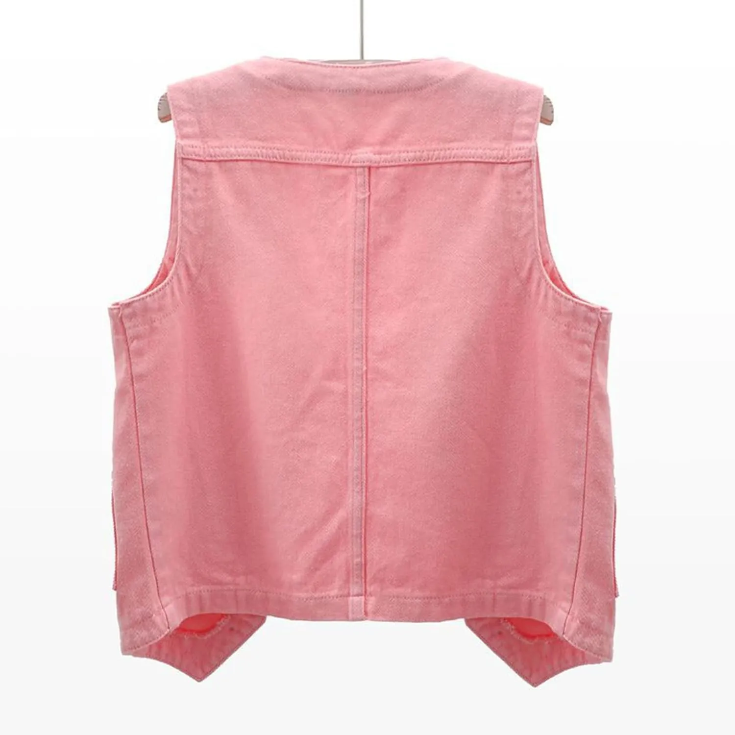 Womens Jean Vest Jackets Lightweight Sleeveless Denim Jackets Button Down Casual Fashion 2024 Fall Fashion Vest Coat