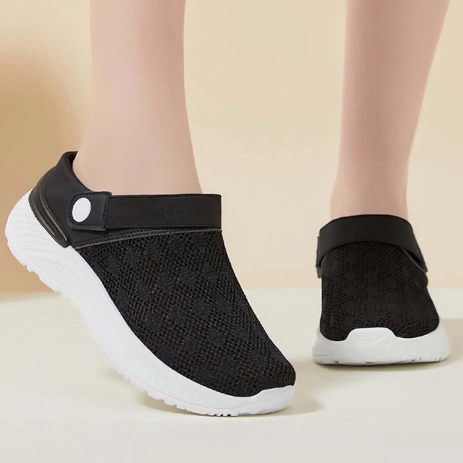 Womens Orthopedic Clogs Sports Clogs Slip On Walking Sneakers Closed Toe Wide Width Sandals Dressy Summer Mules Lightweight Comfy Outdoor Sandals 2025