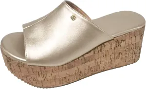 Women's Platform Wedge Sandals Arch Support Sandals Slip on Wedge Sandal Comfortable Shoes Womens Dress Summer Open Toe Wedges Beach Wide Arch Support