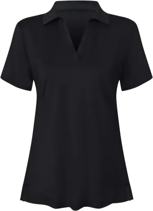 Women's Short Sleeve Golf Polo Shirts Tennis Shirts Sport T-Shirts Workout Tops